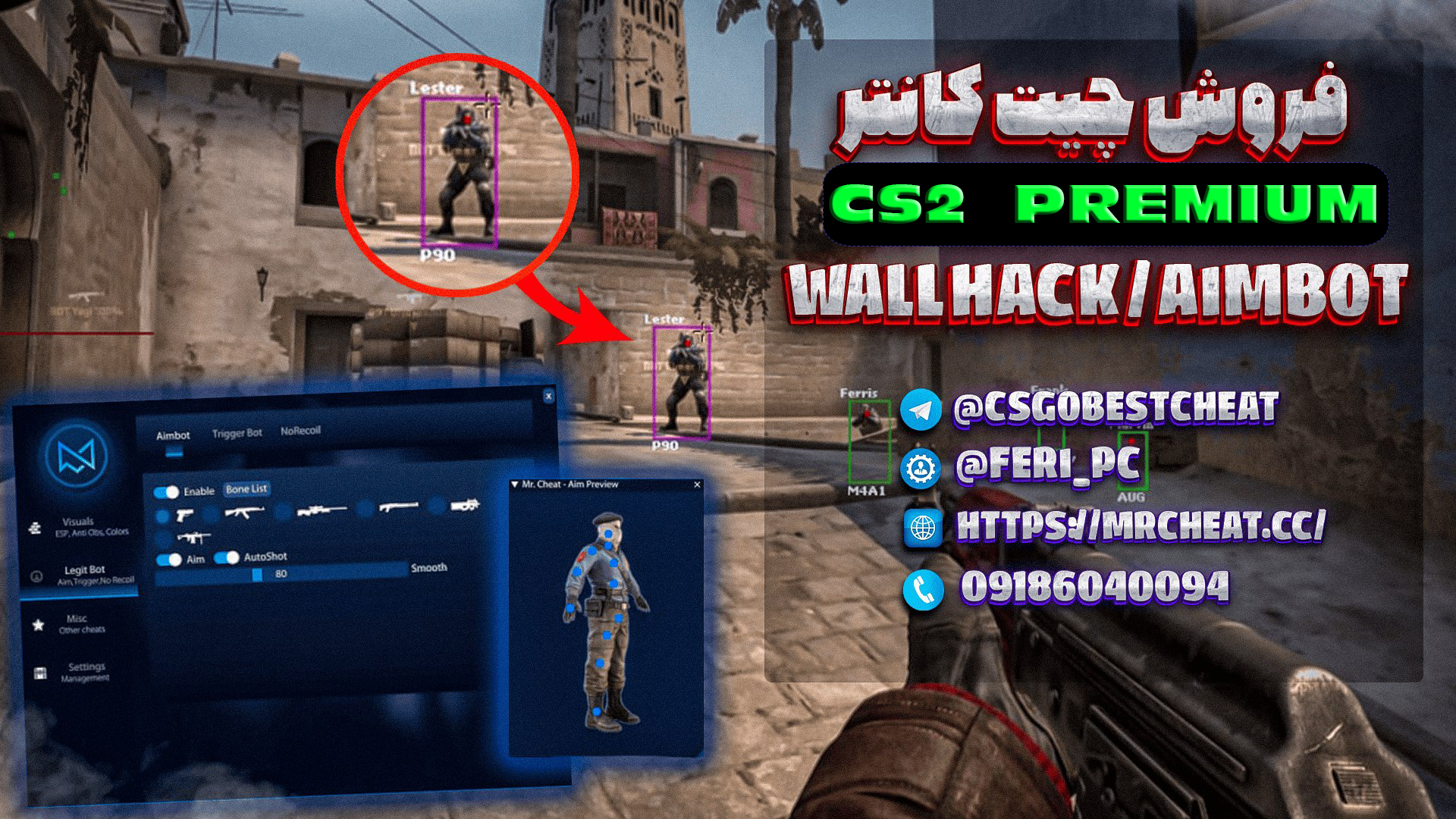 CS2 Premium Wall Hack / Aimbot
